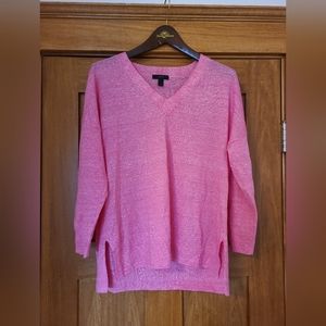 J Crew Wool Linen Pullover Sweater